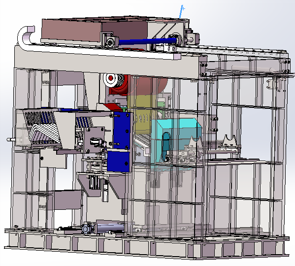 自动进出料曲木多片锯（宜家弗洛斯塔凳子专用机）